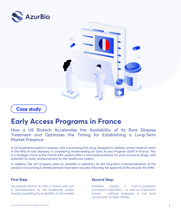 Couverture du case study : Fast-tracking Market Entry to France
