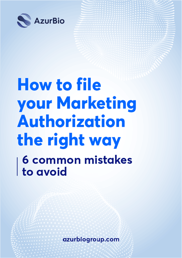 Couverture du White Paper : How to file your Marketing Authorization the right way